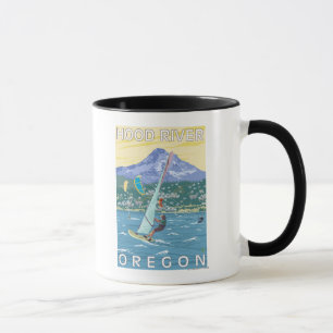 Hood River, ORWind Surfers & Kite Boarders Tasse