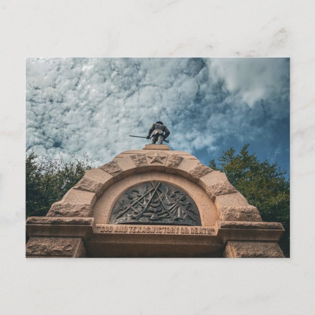 Hood’s Texas Brigade Monument  Postkarte (Vorderseite)