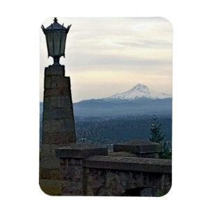 Hood von Rocky Butte, Portland, Oregon Magnet