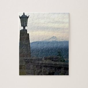 Hood von Rocky Butte, Portland, Oregon Puzzle