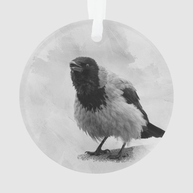 Hooded Crow Ornament (Rückseite)