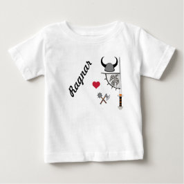 Hooded Sweatshirt für einen Wikinger Baby T-shirt
