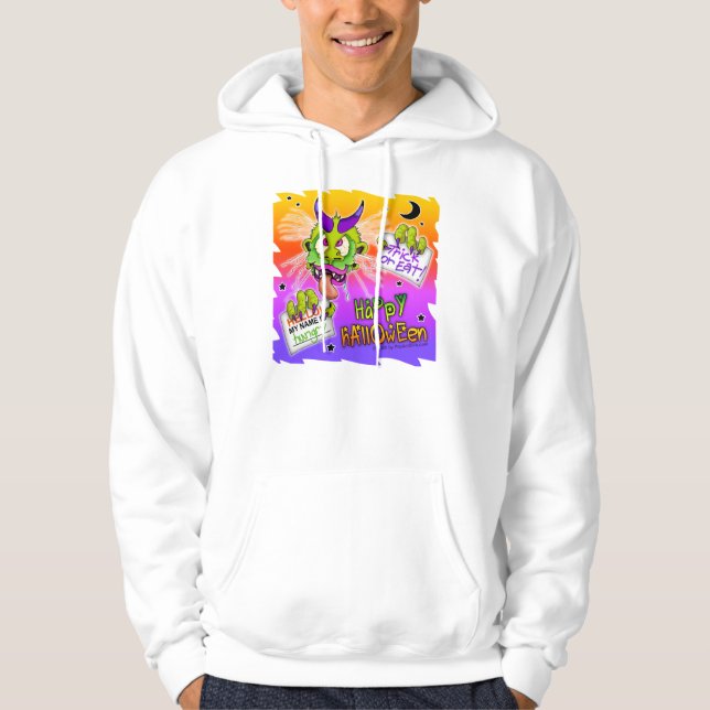 Hooded Sweatshirt - HALLOWEEN BOOGEYMAN MONSTER (Vorderseite)