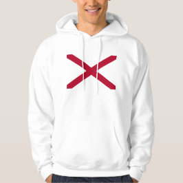 Hooded Sweatshirt mit amerikanischer Flagge