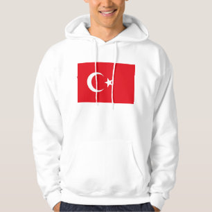 Hooded Sweatshirt mit Fahne in der Türkei