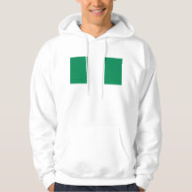 Hooded Sweatshirt mit Fahne in Nigeria