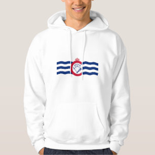 Hooded Sweatshirt mit Flag Cincinnati, USA