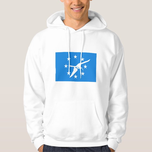 Hooded Sweatshirt mit Flag Corpus Christi, USA (Vorderseite)