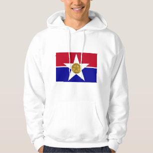 Hooded Sweatshirt mit Flag Dallas, USA