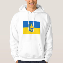 Hooded Sweatshirt mit Flagge in der Ukraine