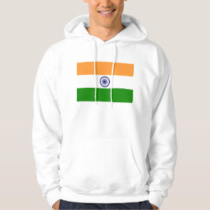 Hooded Sweatshirt mit Flagge in Indien