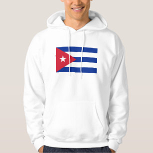 Hooded Sweatshirt mit Flagge in Kuba