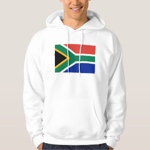Hooded Sweatshirt mit Flagge in Südafrika