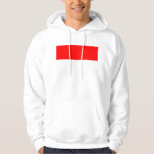 Hooded Sweatshirt mit Flagge Indonesiens