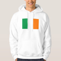 Hooded Sweatshirt mit Flagge Irlands