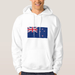 Hooded Sweatshirt mit Flagge Neuseelands