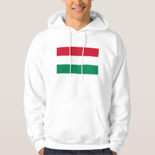 Hooded Sweatshirt mit Flagge Ungarns