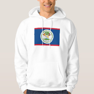 Hooded Sweatshirt mit Flagge von Belize