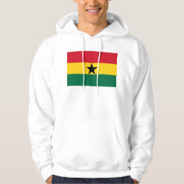 Hooded Sweatshirt mit Flagge von Ghana