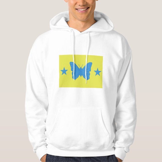 Hooded Sweatshirt with Flag of Bady Bassitt (Vorderseite)