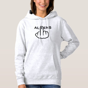 Hoodie-Außerirdischen Gedreht Hoodie
