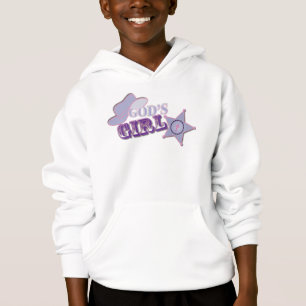 Hoodie das Mädchen des Gottes