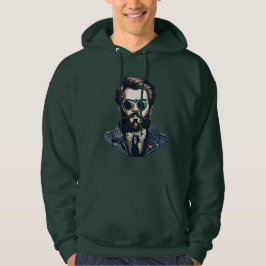 Hoodie, der männliche Gesichter, grafischer T - Sh Hoodie