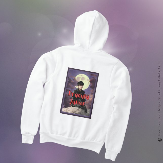 Hoodie - Dracula Junior (DJ Hoodie designed by Poet Adiela Akoo. Browse my store for gr8t finds, gifts, decor & party favors!)