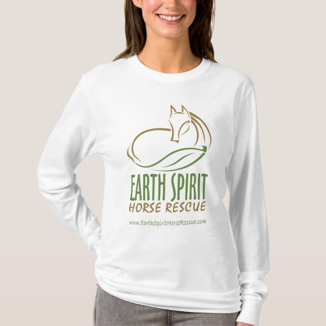 Hoodie Earth Spirit Horse Rescue Inc. (Damen) T-Shirt