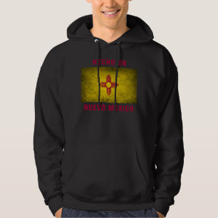 Hoodie - Flagge Hecho en Nuevo Mexiko