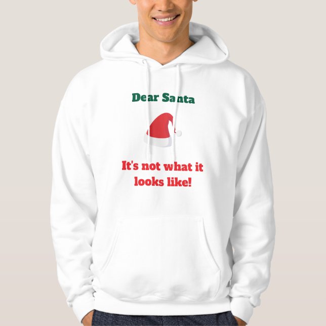 Hoodie-Funny Adult Unisex Weihnachtspullover Sweat Hoodie (Vorderseite)