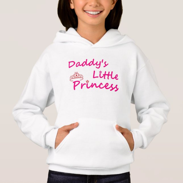 Hoodie für die Prinzessin des Vatis (Vorderseite)