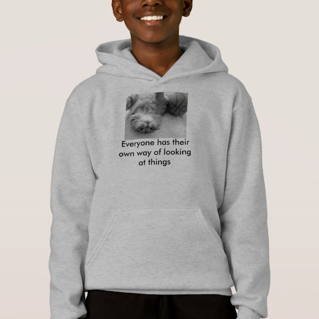 Hoodie für zurück zu Schule (Vorderseite)