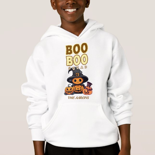 Hoodie :  HALLOWEEN Boo-Treat #3 (Vorderseite)