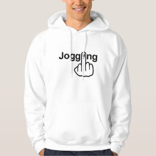 Hoodie Joggen Gedreht