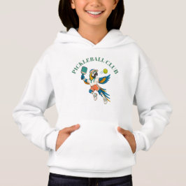 Hoodie Kids Personalisierter Pickleball Club