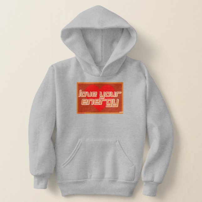 hoodie "LIEBE YOUR ENERGY" (Ablage )