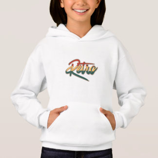 Hoodie mit Retro-Gefühl