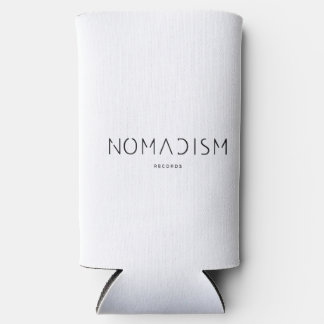 Hoodie Nomadism Records Schwarzes Logo Selters Dosenkühler