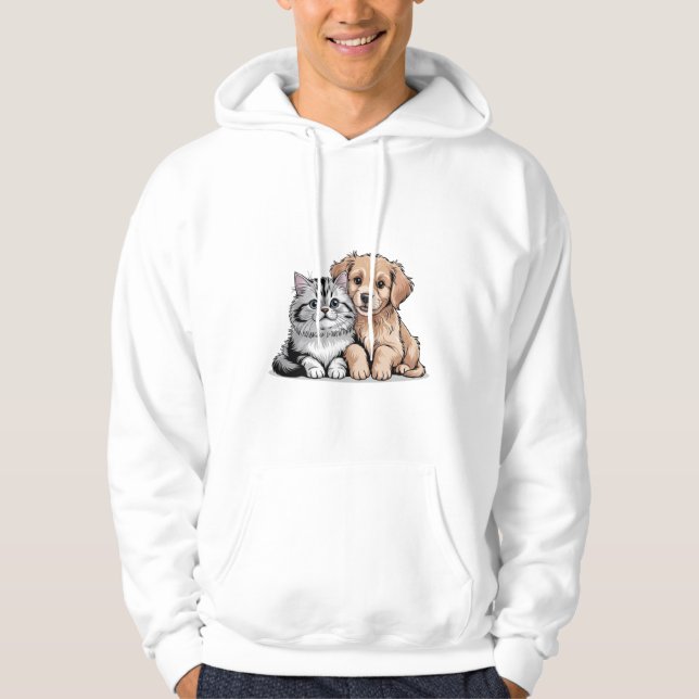hoodie Perfect for Pet Lovers (Vorderseite)
