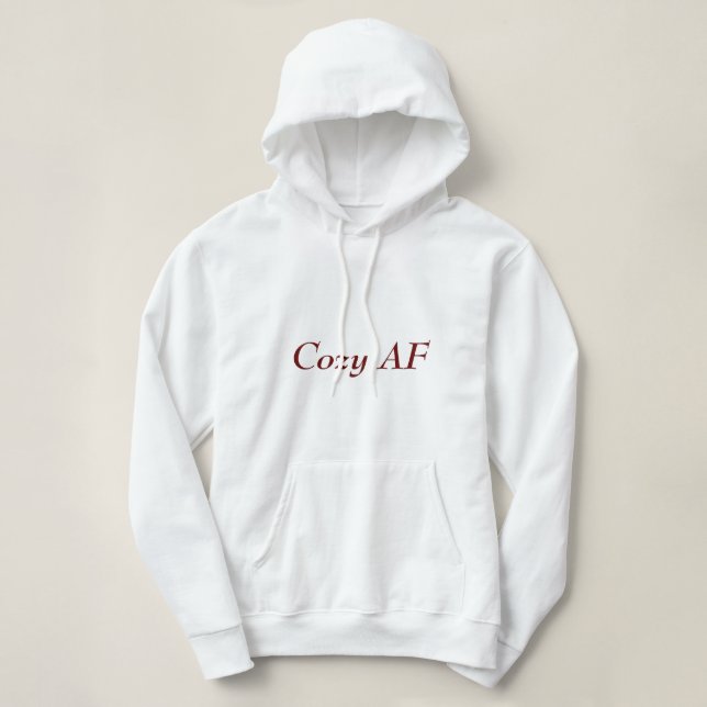 Hoodie, Pullover, gemütlicher AF Hoodie (Design vorne)