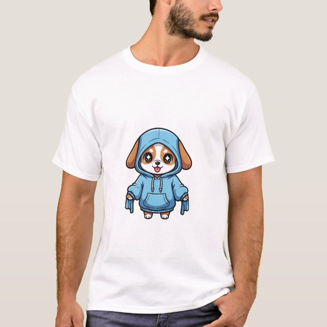 Hoodie Puppy T-Shirt (Vorderseite)
