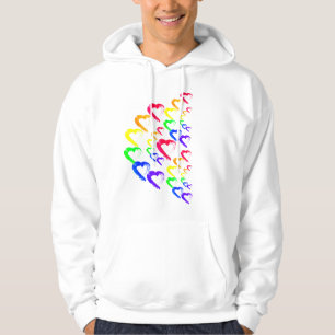 Hoodie Rainbow Hearts