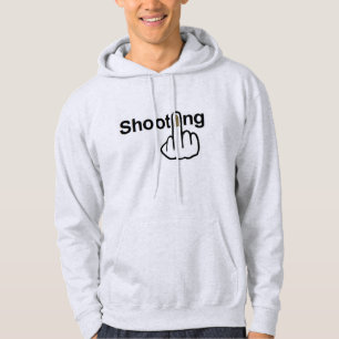 Hoodie-Schießen drehen um Hoodie