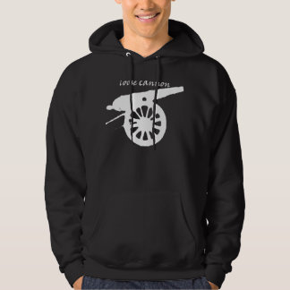 Hoodie Schwarzes der losen Kanone