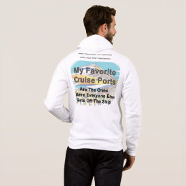 HOODIE-SWEATSHIRT - Meine Lieblings-Kreuzfahrthäfe Hoodie