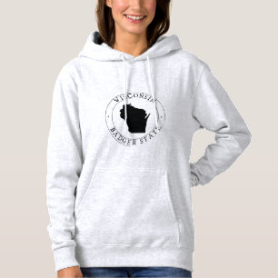 Hoodie Wisconsin Rocky Mountain Hoch!