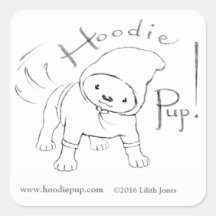 HoodiePup Stickers!