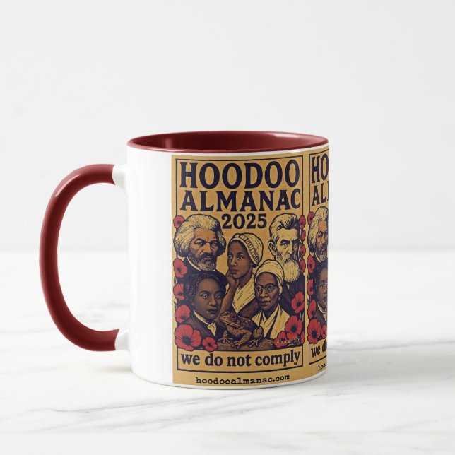 Hoodoo Almanac 2025 erfüllen wir nicht Tasse (Links)