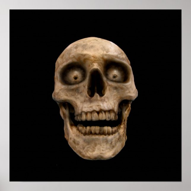 Hoodoo Skull Poster (Vorne)